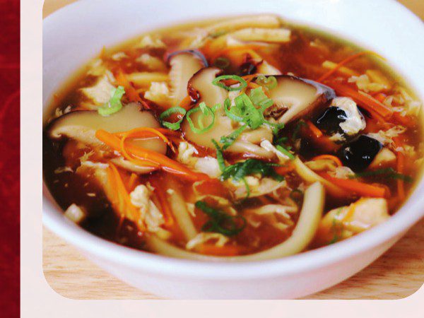 Taiwan style hot and sour soup